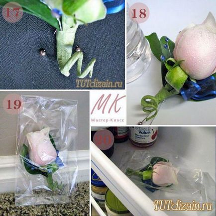 Boutonniere pentru mirele cu propriile sale mâini foto - design - decor cu mâinile proprii