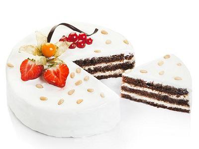 Черемховий торт - класичний рецепт зі сметаною