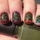 Turtle on nails - idei de fotografie de design