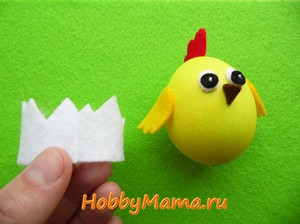 Csirke kézműves tojás húsvétra, hobbymama (részletek Húsvéti csirke) Csirke kézműves tojás húsvétra, hobbymama
