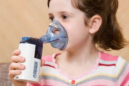 Cât timp să inhalați un nebulizator unui copil