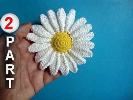 Квітка яблуні в'язання гачком урок 11 how to crochet flower на