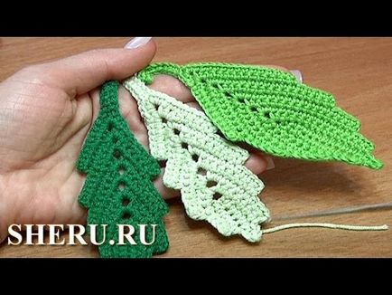 Квітка яблуні в'язання гачком урок 11 how to crochet flower на