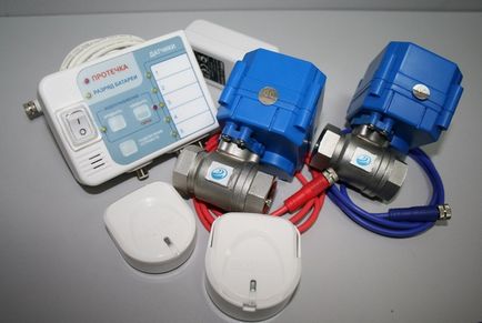 Датчик протікання води і система захисту від протікання пристрій і монтаж