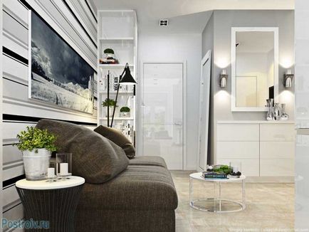 Design stúdió lakás az európai stílus (style) Design stúdió lakás az európai stílus