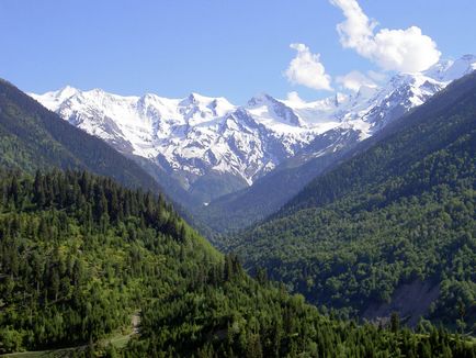 Obiective turistice din Munții Caucazului