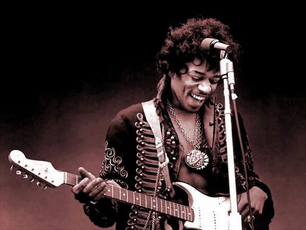 Jimi Hendrix - reglarea chitara online prin microfon