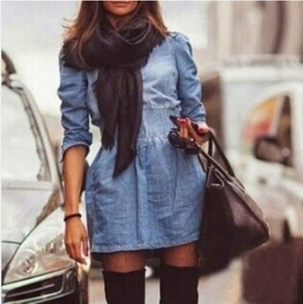 Jeans dress-shirt (50 fotografii) 2017 cu ce și cum să poarte, fără mâneci, lung, pentru plin