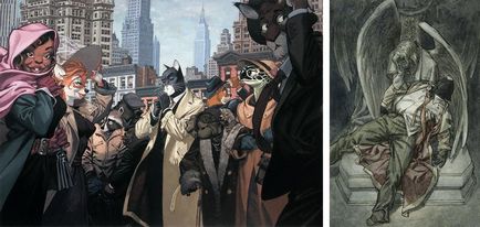 Джон блексад, juan díaz canales, juanjo guarnido, comics blacksad