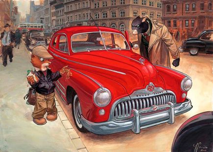 Джон блексад, juan díaz canales, juanjo guarnido, comics blacksad