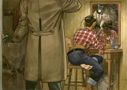 Джон блексад, juan díaz canales, juanjo guarnido, comics blacksad