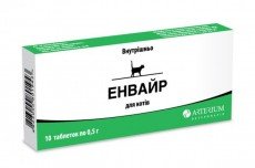 Енвайр для котів таблетки №10 Артеріум - vetrina, пп апостолово (Україна) - купити, ціна, фото