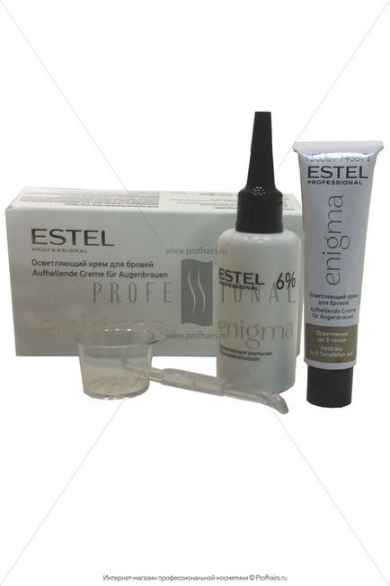 Estel enigma crema de clarificare pentru sprâncene (set)