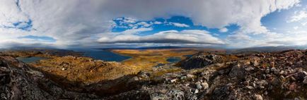 Pietrele europene din nordul Rusiei din Peninsula Kola