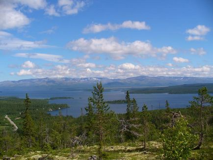 Pietrele europene din nordul Rusiei din Peninsula Kola