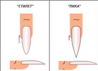 Nail formák - nevek