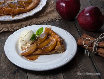 Французький яблучний пиріг тарт татен (tarte tatin) рецепт