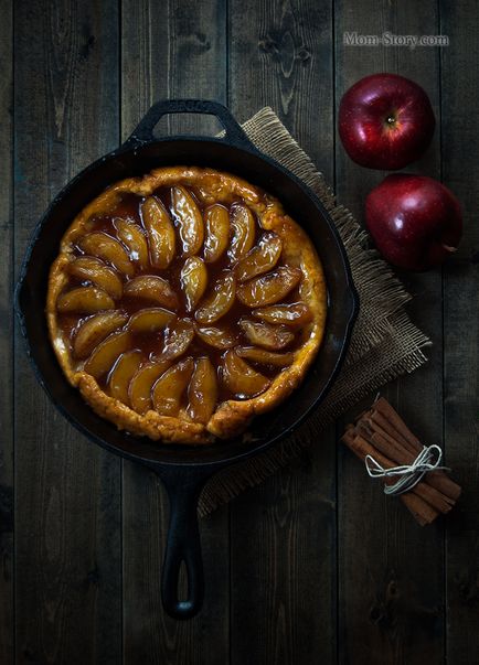 Franceză plăcintă cu mere tart tart (tarte tatin) rețetă