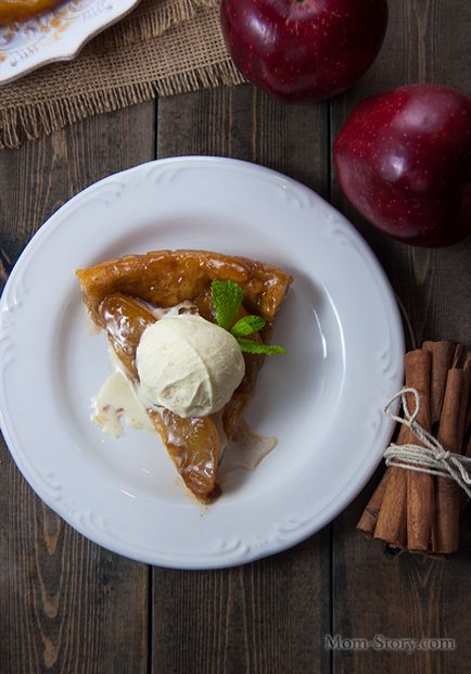 Franceză plăcintă cu mere tart tart (tarte tatin) rețetă