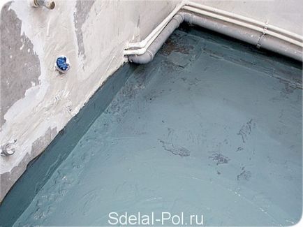 Hidroizolarea baie - ce să facă hidroizolarea podelei și a pereților
