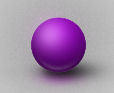 Glossy ball