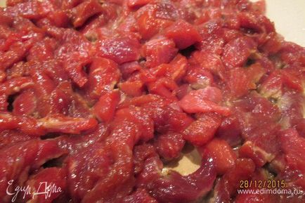 Carne de vită de bonă cu rețetă de tangerine 👌 cu fotografie pas-cu-pas, mânca acasă rețete de la Julia