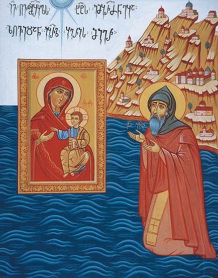 Iver ikon az Istenanya (vratarnitsa, Portaitissa) érték és a fotó (Iver) Iver ikon az Istenanya (vratarnitsa, Portaitissa) érték és a fotó