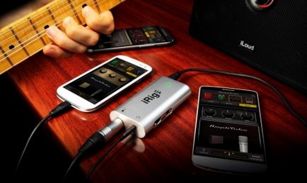 Irig ua - AmpliTube minden Android okostelefon és egy tablettát