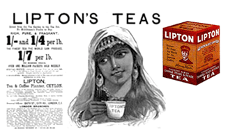 A sikertörténet a híres márka Lipton - teaterra, teaterra