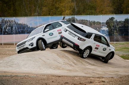 Jaguar land rover experience - полігон для випробування позашляховиків на новій клуні