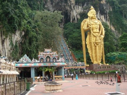 Hogyan lehet eljutni Batu Caves Kuala Lumpur