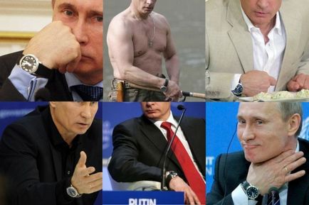 Care sunt ceasurile pentru Putin?