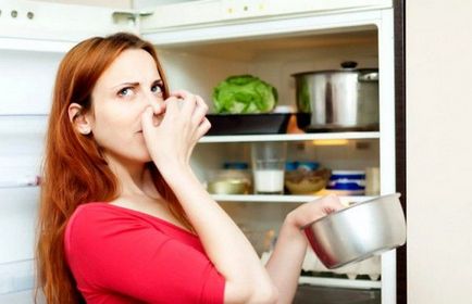 Hogyan lehet megszabadulni a kellemetlen szagokat a hűtőben egy egyszerű és megfizethető módszerek