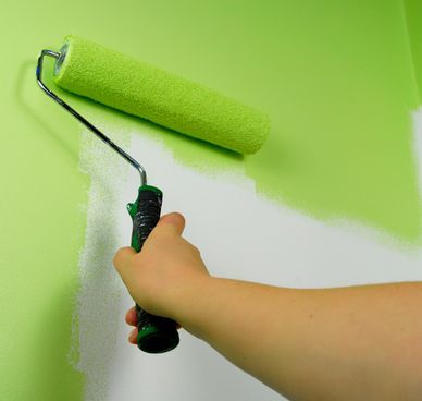 Як здійснюється фарбування стін у ванній кімнаті і дизайн фото інтер'єру
