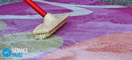 Cum de a curăța covorul acasă rapid și eficient, serviceyard-confortabil casa ta în dumneavoastră