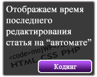 Як показати дату редагування статті wordpress