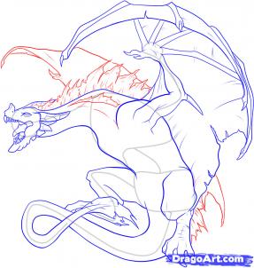 Cum să desenezi un dragon