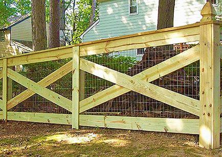 Как да си направим дървена ограда