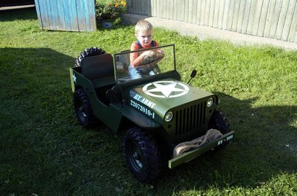 Cum se face un jeep pentru copii - jeep