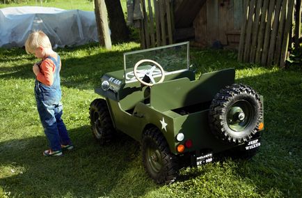 Hogyan, hogy a gyermekek jeep - Jeep