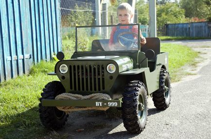 Cum se face un jeep pentru copii - jeep
