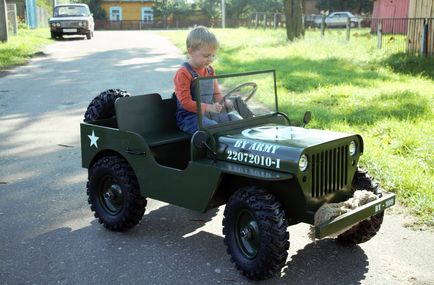 Hogyan, hogy a gyermekek jeep - Jeep