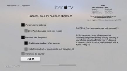 Як зробити джейлбрейк apple tv 4 за допомогою libertv, - новини зі світу apple