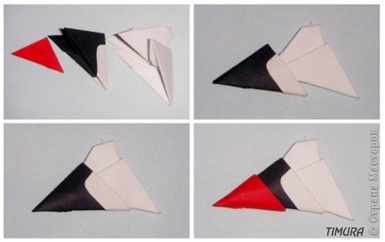 Як зробити дзьоб з паперу гусака - шафа і точка