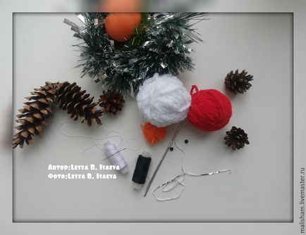 Як зробити новорічні прикраси для ялинки - ярмарок майстрів - ручна робота, handmade
