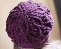 Cum de a lega un beret original și frumos cu ace de tricotat