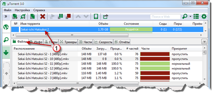 Cum pot descărca modul de descărcare a unui singur fișier din torrent, așa cum am descărcat fișiere torrent lipsă anterior