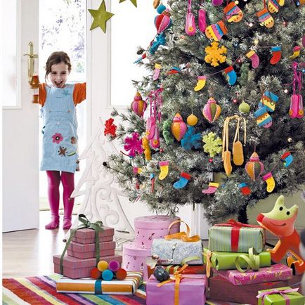 Cum să decorezi o cameră pentru copii pentru noul an și un pom de Crăciun pentru copii, meșteșugurile mele