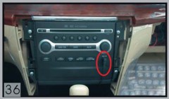 Hogyan kell beállítani a fejegységen Nissan Teana (szülő) Hogyan kell telepíteni a fejegységet a Nissan Teana