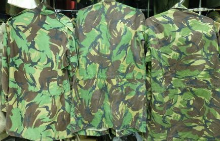 Camouflage Армията на страните от Великобритания и Британската общност, си отношение Пацем, ал Bellum!